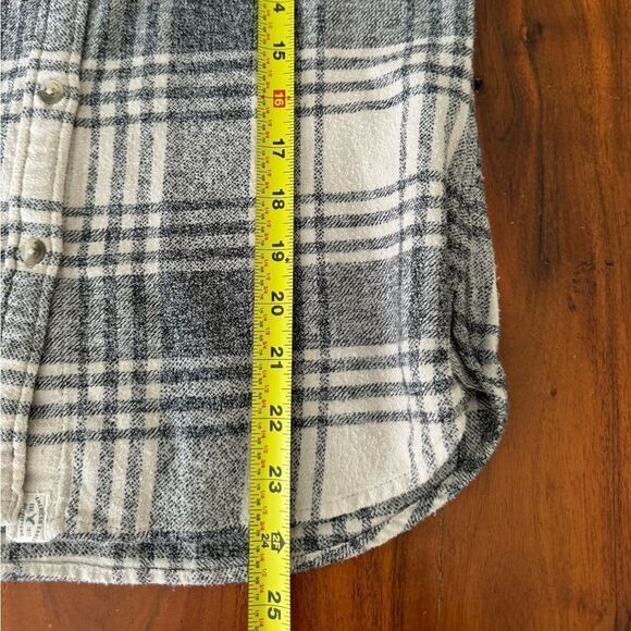 AMERICAN EAGLE 🦅 Grey/off white-flannel 100% cotton slim fit sz s - Picture 12 of 15